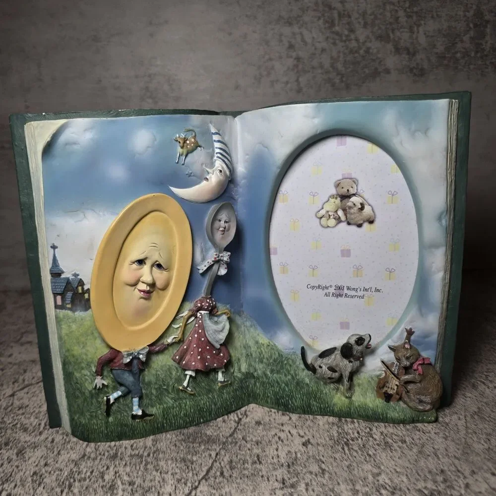 The Story of Hey Diddle Diddle Resin 3D Picture Frame 6